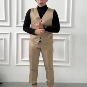 vest pria elegan