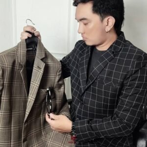 prestige blazer tartan